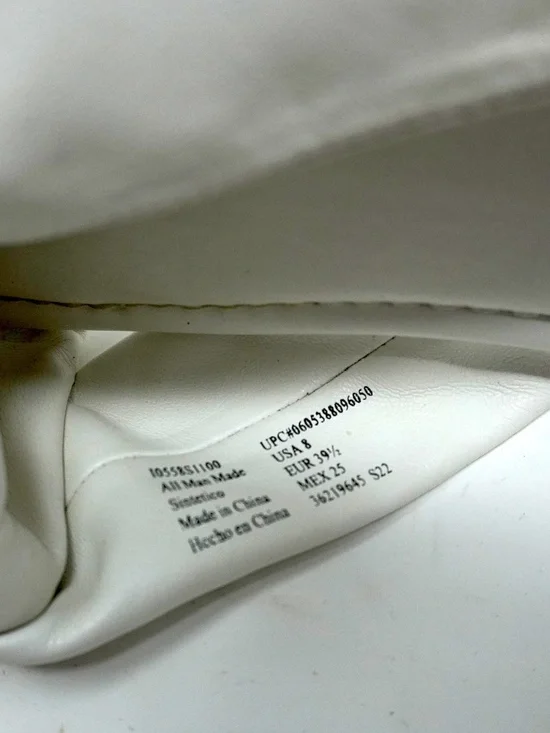 Sam & Libby Women's White Sandals - Picture 3 of 3